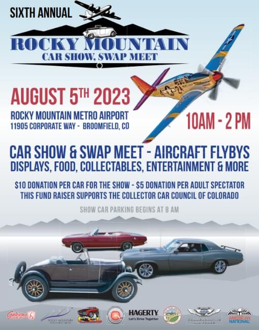 Drive Radio on Remote at the 2023 Rocky Mountain Car Show